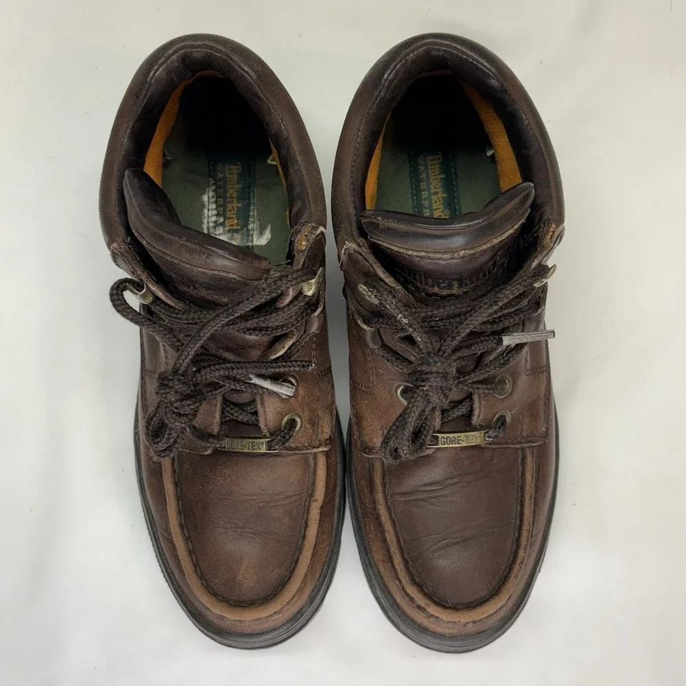 Vintage Timberland Heritage GORE-TEX Moc Toe Chukka Boots Men's US 7.5 M
